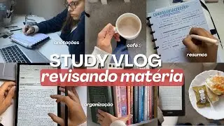 STUDY VLOG TARDE PRODUTIVA DE ESTUDOS | estudando para mais um semestre da faculdade + leitura ativa