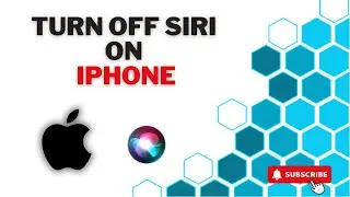 How to turn off siri on iphone