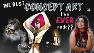 🎨 Mastering Silhouette and Storytelling in Concept Art: The Key to Stunning Character Design! 🔥