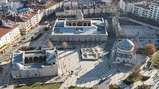 Sivas Şehir Merkezi Tarihi Meydan 4K Havadan Çekim | 4K City Drone Footage