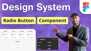 6. Figma Design System - Radio Button