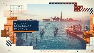 Modern Broadcast Package (After Effects Template)