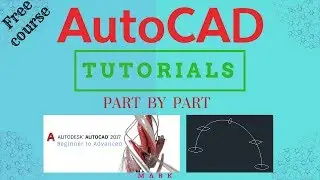 Autocad 2017 tutorials for Beginners Part-11 | Autocad Starter Course 2017 | Modify Toolbar part -4