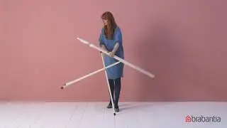 Как разложить и сложить гладильную доску Brabantia– HM Store – www.hmstore.com.ua