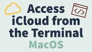 Easily Access iCloud Directories from the Terminal on MacOS