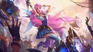 Seraphine Animated Splash Art + Base Passive Music OST [HD]