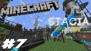 Minecraft Stacia Expert Ep.7 Oil Refining & Diesel Generator
