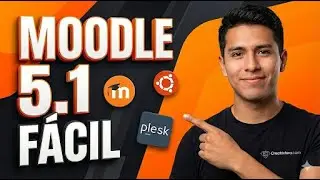 Cómo instalar Moodle 5.1 en Ubuntu 24.04 con Plesk | Guía Completa