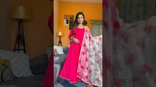 Anarkali suit set under 800 from @Meesho  || Anarkali kurta set #anarkalisuits #meesho #ytshorts