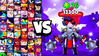LUMI vs ALL BRAWLERS! With 16 POWER-UPs! | Brawl Stars
