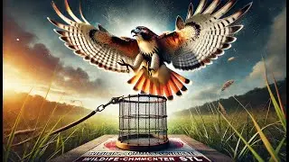 Trapping a Red-Tailed Hawk with Master Falconer Bare Hands Beran 