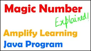 Magic Number in Java | ICSE Computer | Important Program in java