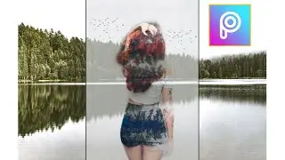 Ghép chồng ảnh cực ngầu bằng điện thoại | PICSART TUTORIAL