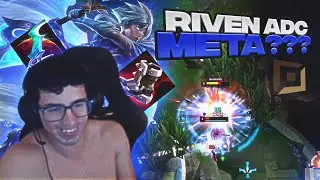 JOGUEI DE RIVEN ADC, COM QUEM  APRENDI A JOGAR DE RIVEN!