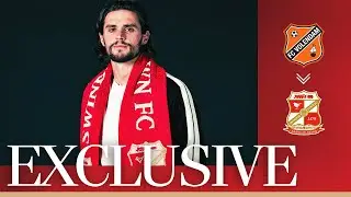 George Cox's first interview as a Swindon Town player