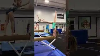 Level 3 Beam Handstands