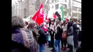 Free Palestine Demonstration in Melbourne July 19, 2014