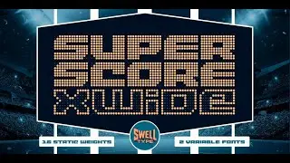 Superscore XWide Font Download