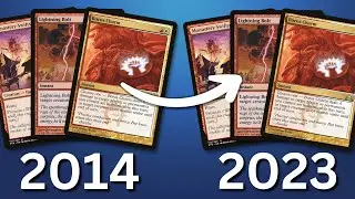 This modern deck hasn't changed in 9 years