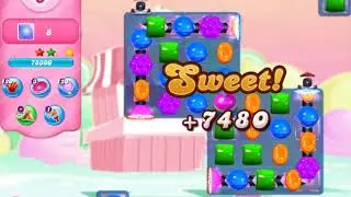 Candy Crush 2464 without booster
