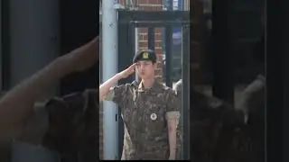 Jin BTS Military Discharge