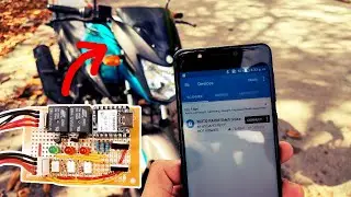 Como encender Motocicleta con el Teléfono celular - Sin llaves a Distancia - CASERO 📲⚠️