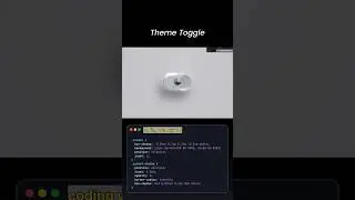 Add a Smooth Theme Toggle to Your Website with HTML, CSS & JavaScript!