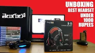 Cosmic Byte H-11 Gaming Headset unboxing in Telugu  | Telugu Tech Buzz