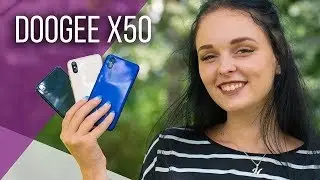 Купить недорогой  смартфон Doogee X50 видео обзор телефона