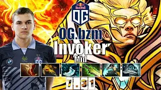 Invoker Mid | OG.bzm | BZM FIRST TRY 7.31 INVOKER HARD GAME COMEBACK | 7.31 Gameplay Highlights