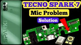 Tecno Spark 7 Mic Problem Solution || Tecno spark 7 mic not working solution