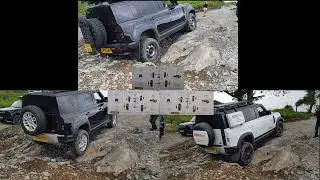 What difference does the rear locker make offroad on the New Land Rover Defender? - Part 2