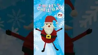 Magical Santa Claus Paper Craft for Kids | Festive DIY School Craft | Christmas #diy #santaclaus