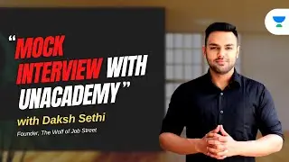 Mock Interview - TELL ME ABOUT YOURSELF | Interview Mastery @Engineering Jobs by Unacademy