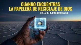 3 RELATOS de Horror Cósmico | Cuando Encuentras la PAPELERA DE RECICLAJE de Dios