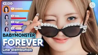 BABYMONSTER - 'FOREVER' (Line Distribution Color Coded) @Nawaii_k