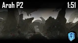 Guild Wars 2 - The Ruined City of Arah P2 Unrestricted [1:51] - Guard PoV