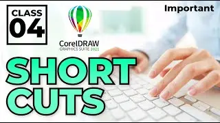 CorelDraw Tutorials | Class 4 | CorelDraw Shortcuts in Hindi/Urdu