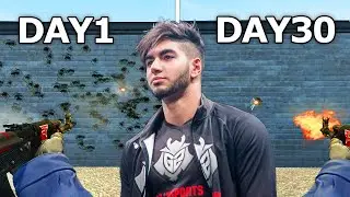 I tried playing like ScreaM for 30 Days CS2