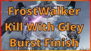 The First Descendant: FrostWalker Kill With Gley (Mechanic PoV)