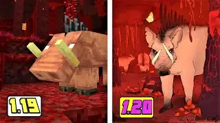 Minecraft 1.20 Sürümü Hoglin Hakkında Bilinmeyen Gizemli Efsane Her Şey! (Mobs Facts)