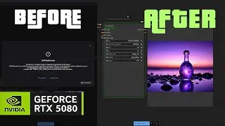 If Your RTX 50 Can't Run ComfyUI Stable Diffusion, Do this.