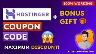 Hostinger Coupon Code April 2024 | Best Hostinger Discount Code