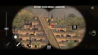 War Sniper Z11 Mission 34 Temple Of Doom Destroy Seven Missile Launchers