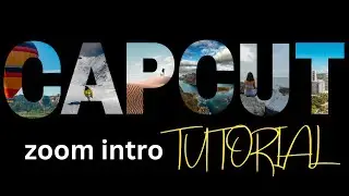 CapCut Tutorial Cinematic Zoom Text Intro l PC 