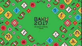 Baku 2017 4th Islamic Solidarity Games — Logo Animation
