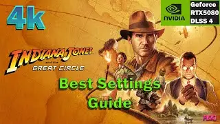 Indiana Jones and the Great Circle 4k All Settings Compared | Path Tracing Tested | DLSS4 | RTX5080