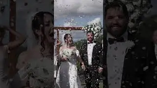 The dip slowly losing focus at the end tickles my creative bones 🫶🏼 #wedding #clouds #brisbane