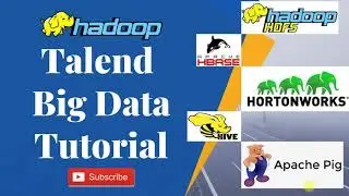 Talend Big Data Tutorial | Talend Big Data Hadoop Hive Components |   talend for big data etl