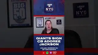 New York Giants Re-sgn Adoree Jackson